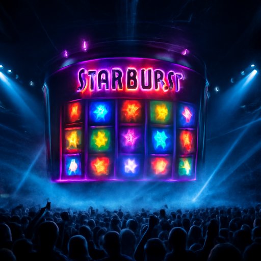 7j77 Starburst রঙিন রত্নের পর্দা
